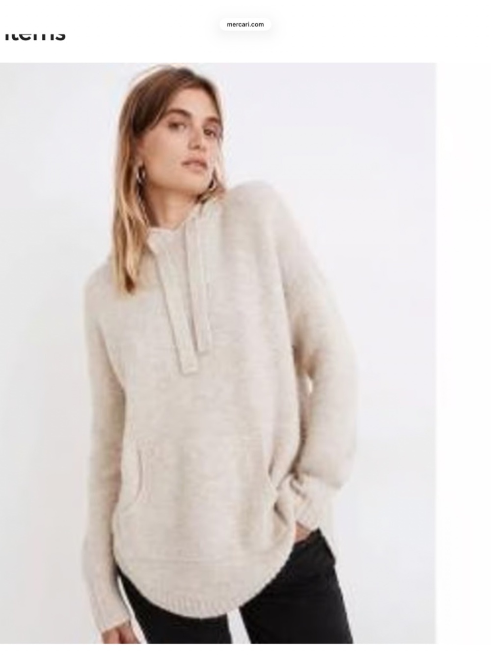 Madewell Wilmington Hoodie Sweater
